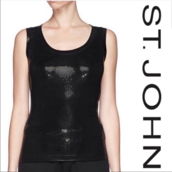 St. John Caviar Reflective Tank - Picture 1 of 6